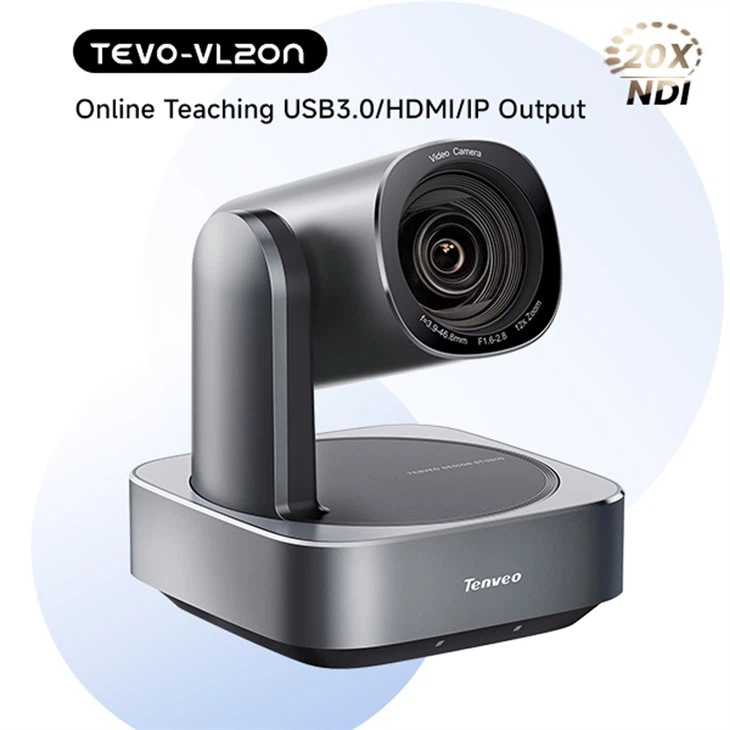 20x Optical Zoom FHD Camera de transmissió en directe Poe Ndi