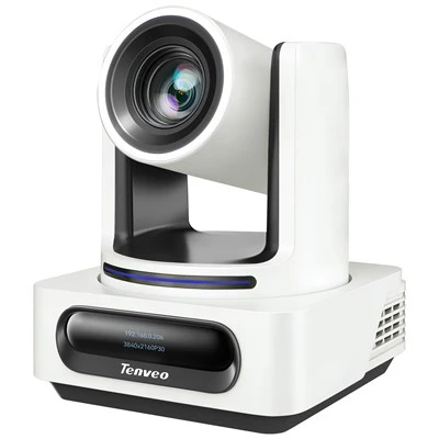 Tenveo VX20M AI Tracking 4K PTZ Càmeres de conferència NDI 20X Zoom òptic HDMI/SDI/USB/RJ45 Càmera de videoconferència
